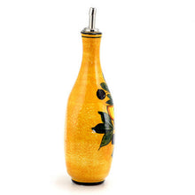 Load image into Gallery viewer, BUCCIATO OLIVO UVA: Olive Oil Flatten Bottle with OLIO script - Artistica.com
