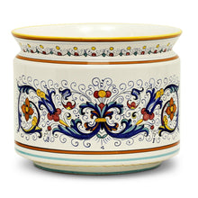 Load image into Gallery viewer, RICCO DERUTA: Cylindrical Cover Pot Ricco Deruta Design - Cachepot Planter (Large) - Artistica.com
