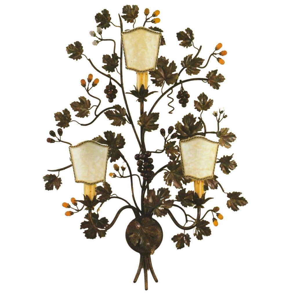 ALBA LAMP: Wall Light Sconce Acini Ventole - Artistica.com