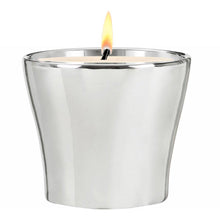 Load image into Gallery viewer, MONDIAL CANDLES: Chrome Mirror Silver Luxury Ceramic Candle
