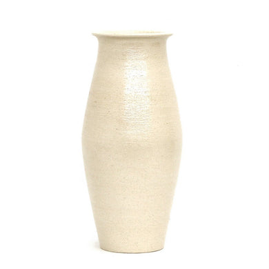 SCAVO REFRATTARIO: Tall Vase Bombato Cream
