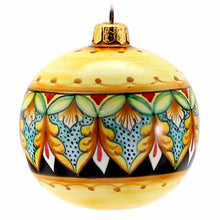 Load image into Gallery viewer, CHRISTMAS ORNAMENT: Deruta Vario Round Ball Large (4&quot; Ø) - Artistica.com
