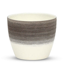 Load image into Gallery viewer, MONDIAL CANDLES: Graffito Rustico Espresso Cream Ceramic Candle
