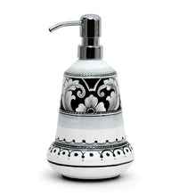 Load image into Gallery viewer, DERUTA VARIO NERO: Liquid Soap/Lotion Dispenser with Chrome Pump (Medium 20 OZ)
