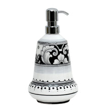 Load image into Gallery viewer, DERUTA VARIO NERO: Liquid Soap/Lotion Dispenser with Chrome Pump (Medium 20 OZ)
