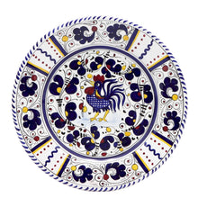 Load image into Gallery viewer, ORVIETO BLUE ROOSTER: Dinner Plate - Artistica.com
