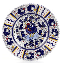 Load image into Gallery viewer, ORVIETO BLUE ROOSTER: Rim Pasta Soup Bowl - Artistica.com
