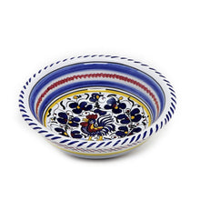 Load image into Gallery viewer, ORVIETO BLUE ROOSTER: Cereal Bowl - Artistica.com
