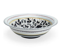 Load image into Gallery viewer, ORVIETO BLUE ROOSTER: Large Pasta/Salad Serving Bowl - Artistica.com
