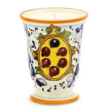 Load image into Gallery viewer, Bell Cup Candle - Majolica Medici Design
