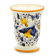 Load image into Gallery viewer, DERUTA CANDLES: Bell Cup Candle ~ Majolica Medici Design - Artistica.com
