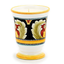Load image into Gallery viewer, DERUTA CANDLES: Bell Cup Candle ~ Deruta Vario #4 Design
