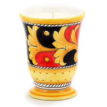 Load image into Gallery viewer, DERUTA CANDLES: Bell Cup Candle ~ Deruta Vario #5 Design
