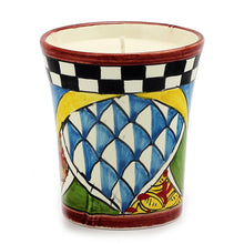 Load image into Gallery viewer, Contempo Cup Candle - Deruta Gaudi Design #1
