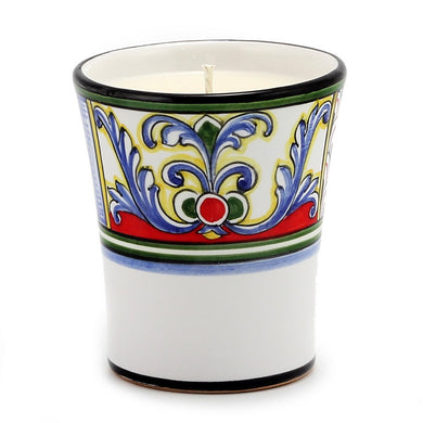 Contempo Cup Candle - Deruta Yasmine Design