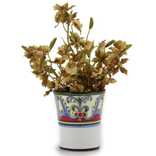 Load image into Gallery viewer, DERUTA CANDLES: Contempo Cup Candle ~ Deruta Yasmine Design
