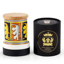 Load image into Gallery viewer, DERUTA CANDLES: Jar Cup Candle with lid ~ Campiture Toscana Design
