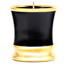 Load image into Gallery viewer, DERUTA CANDLES: Deluxe Precious Cup Candle ~ Ausonia Nero Design ~ Pure Gold Rim
