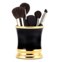 Load image into Gallery viewer, DERUTA CANDLES: Deluxe Precious Cup Candle ~ Ausonia Nero Design ~ Pure Gold Rim
