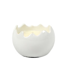 Load image into Gallery viewer, PURITY SPA CANDLE: Sphera Candle fluted rim pure White (Small)
