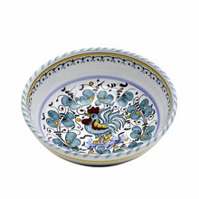 Load image into Gallery viewer, ORVIETO GREEN ROOSTER: Coupe Pasta/Soup Bowl (LZ) [R]
