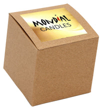 Load image into Gallery viewer, MONDIAL CANDLES: BIANCA Collection - Ceramic Square Container Candle with Antique Silver Crucifix - Artistica.com
