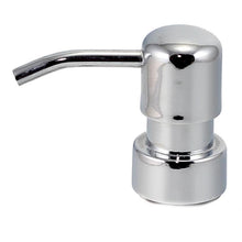 Load image into Gallery viewer, DERUTA VARIO NERO: Liquid Soap/Lotion Dispenser with Chrome Pump (Medium 20 OZ)
