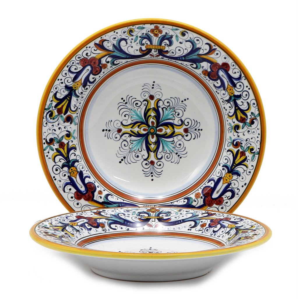 RICCO DERUTA DELUXE: Rim Pasta Soup Bowl - Artistica.com