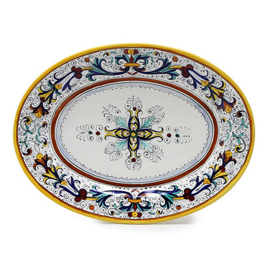 RICCO DERUTA DELUXE: Large Oval Platter - Artistica.com