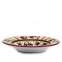 Load image into Gallery viewer, ORVIETO RED ROOSTER: Rim Pasta Soup Bowl [SECOND]

