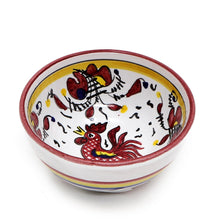 Load image into Gallery viewer, ORVIETO RED ROOSTER: Small Dipping Bowl/Condiment Bowl (1 Cup) - Artistica.com
