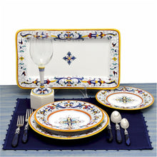 Load image into Gallery viewer, RICCO DERUTA: Salad Plate - White Center - Artistica.com
